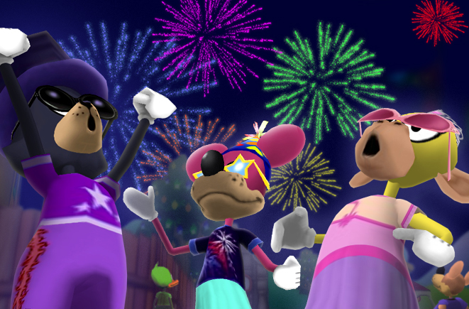 New Toon Year Fireworks