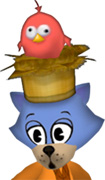 bird hat