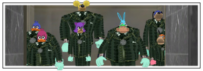 Toons in Cashbot disguises