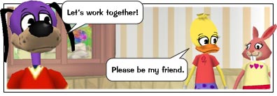 Game Communication: Make Friends
