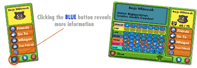 Toon Detail Panel - Blue Button Highlighted