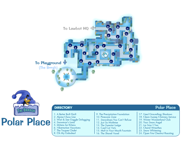 Polar Place Map