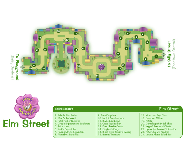 Elm Street Map
